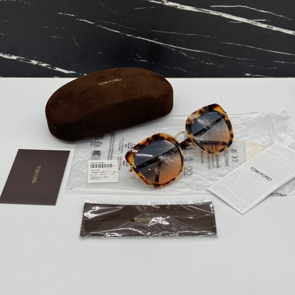 NEW TOM FORD TF945 53P WOMEN SUNGLASSES TOM FORD VIRGINIA FT0945/S